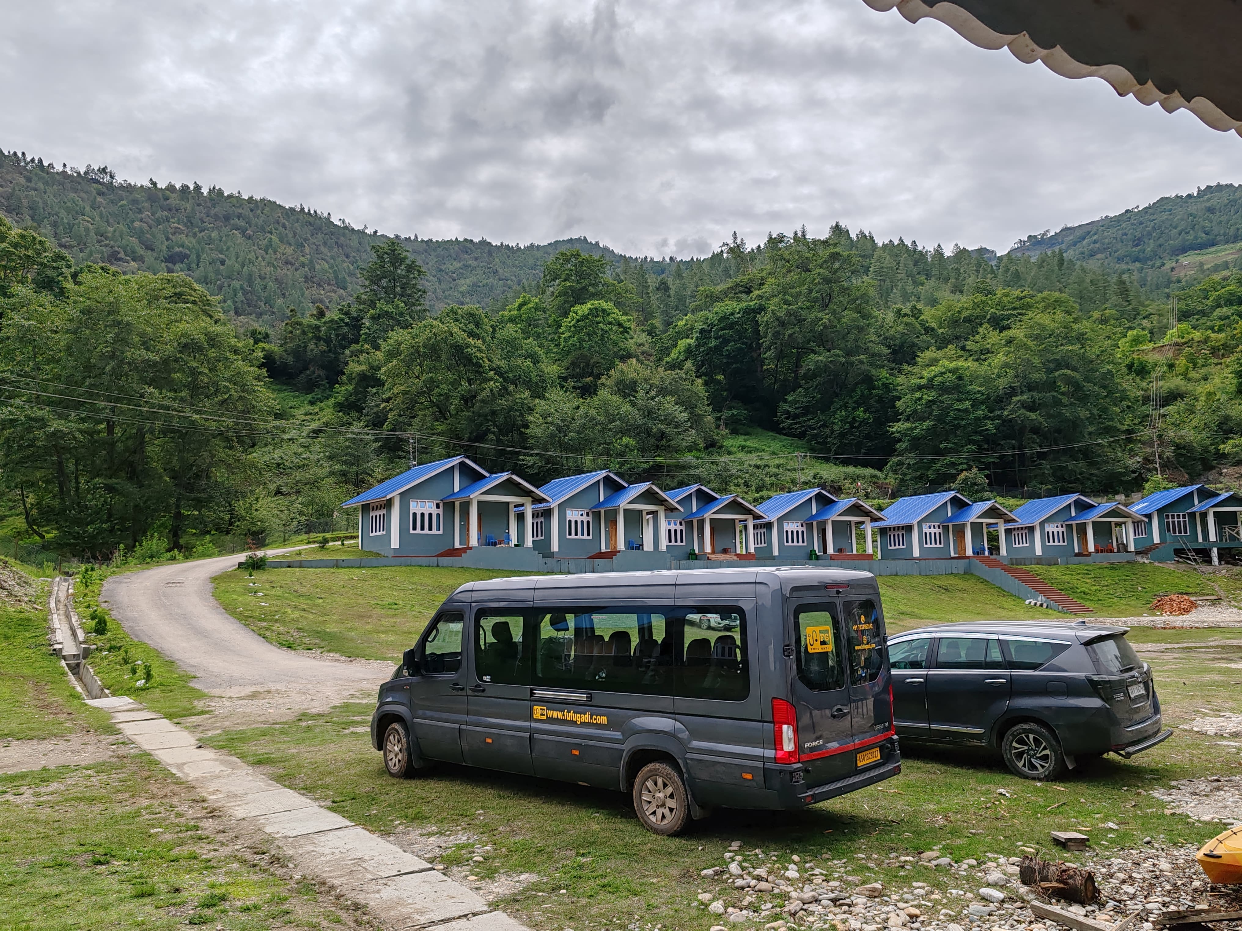 FuFu Gadi fleet — ready for Meghalaya and Assam trips